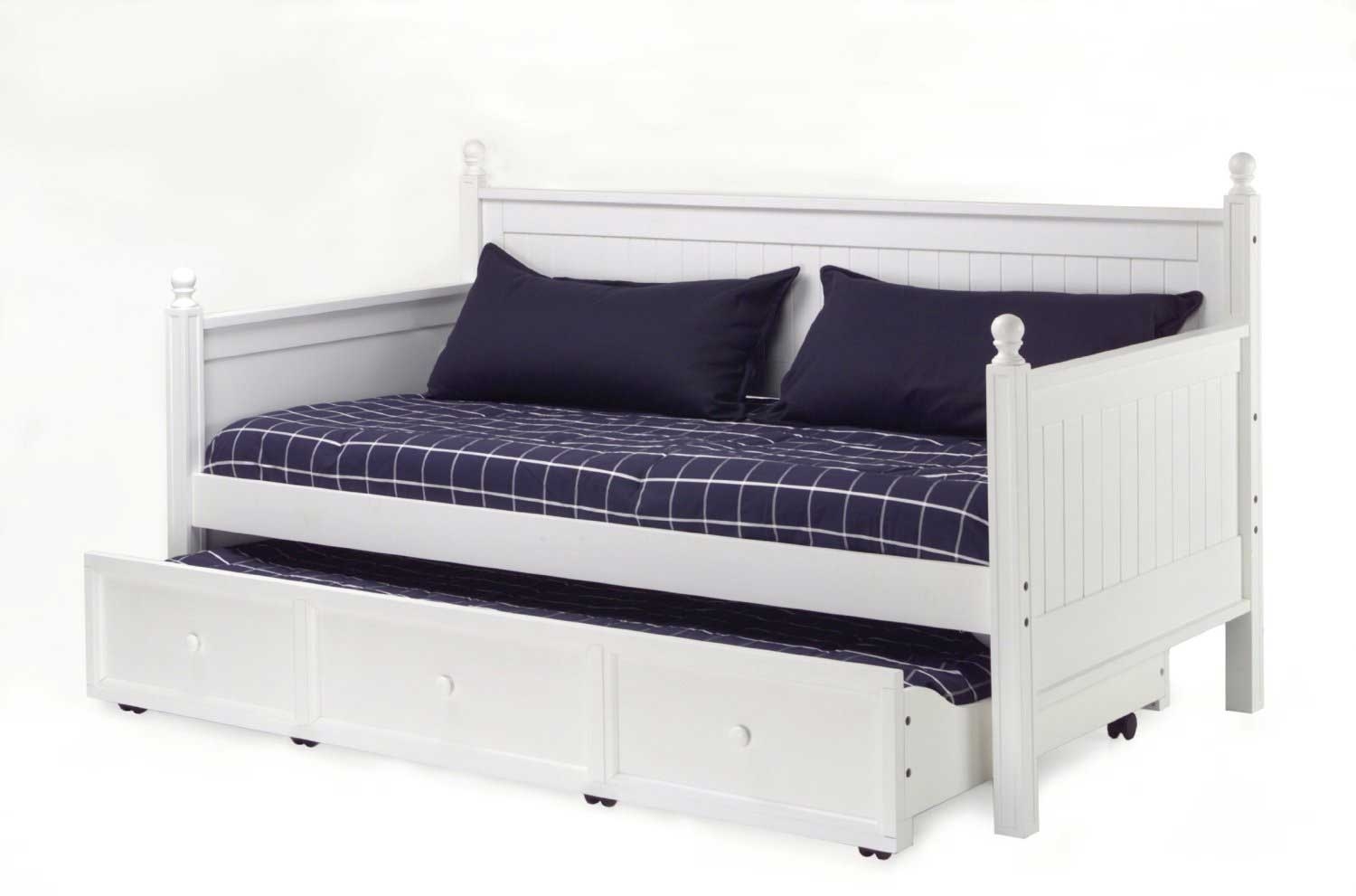 Mission style daybed with trundle