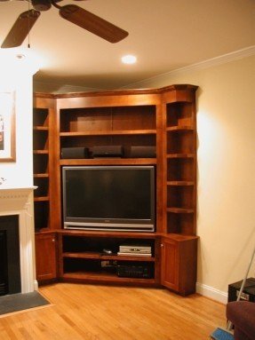 Corner Entertainment Centers For Flat Screen Tvs Ideas On