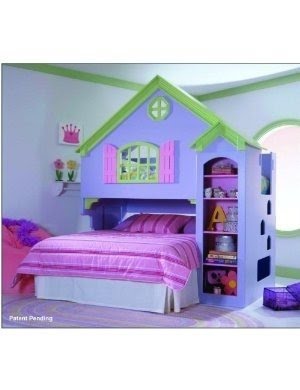 girls house bed