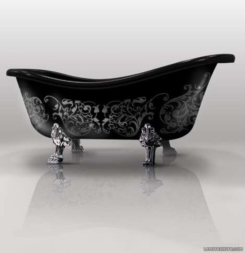 Black bathtub 5