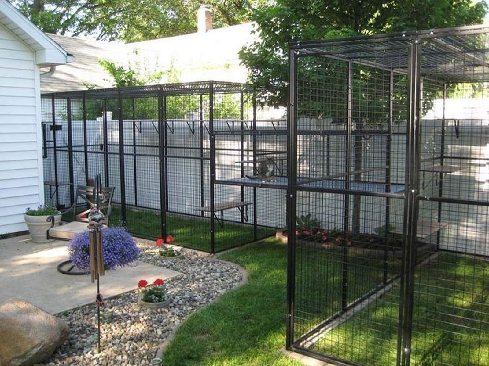 Outdoor cat enclosures outlet for sale