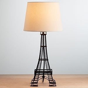 crystal eiffel tower floor lamp