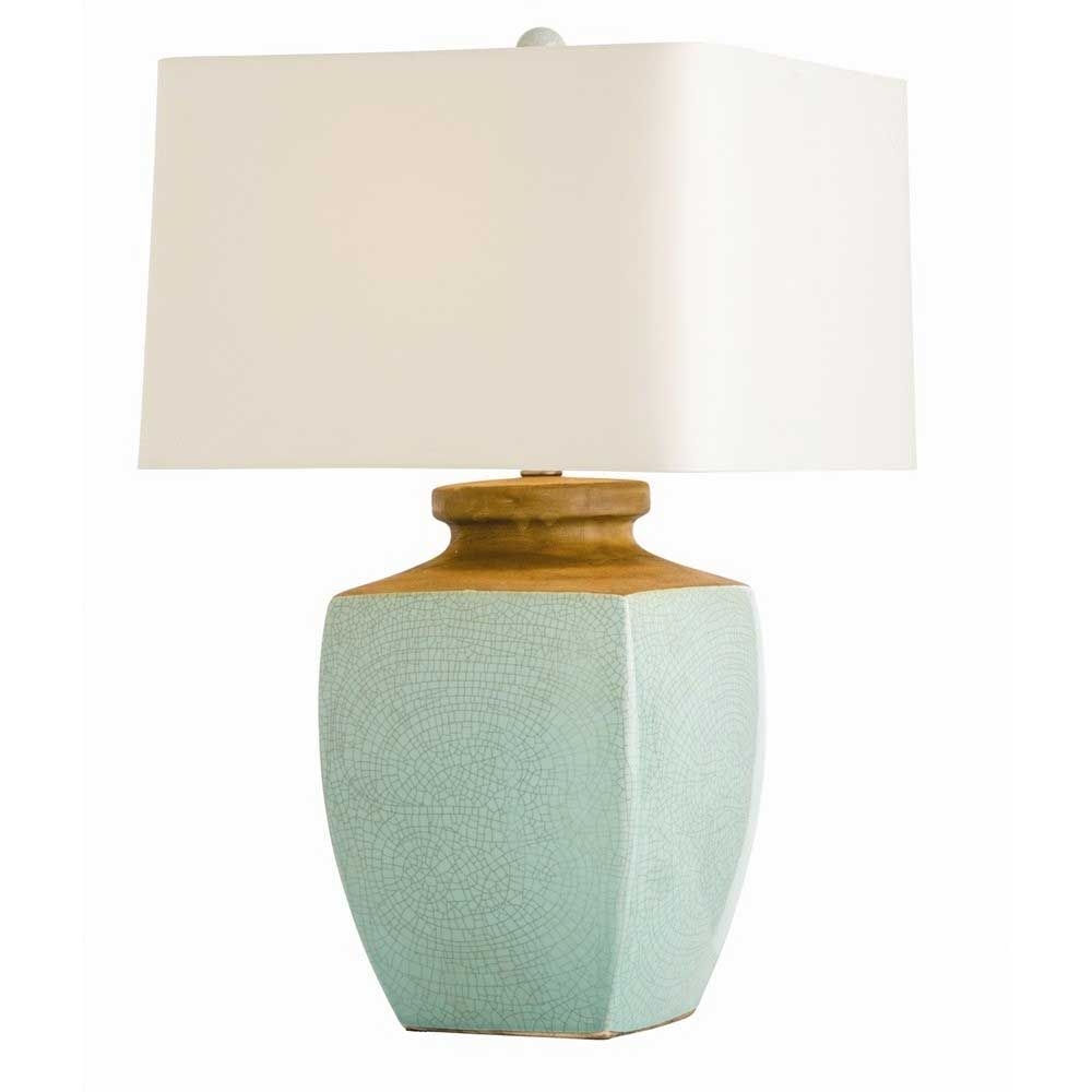 Fawn 25.5" H Table Lamp with Square Shade