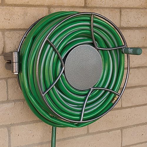 Home wall mount hose swivel reel anti rust steel