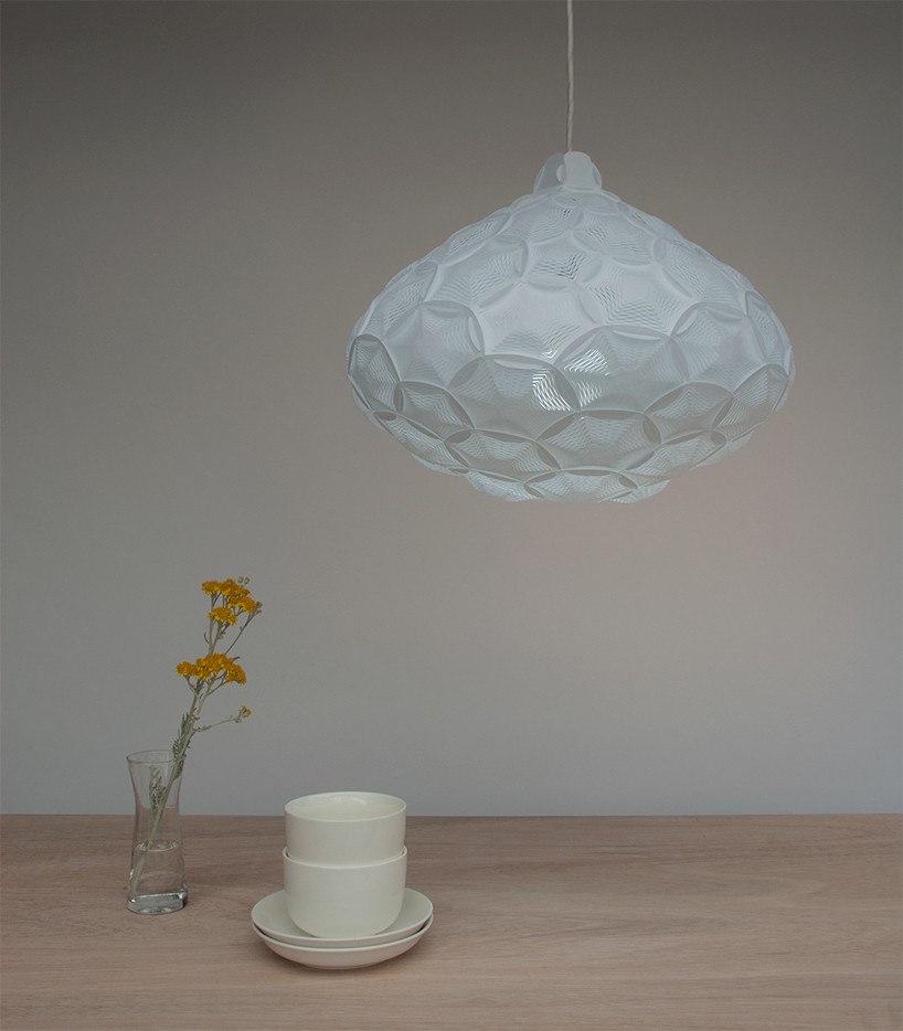 Japanese rice paper airy lamp by 24d studio from japan