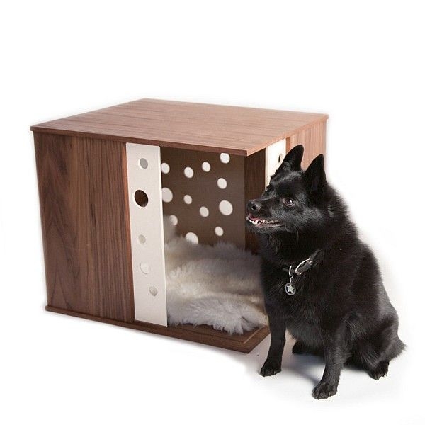 contemporary dog crate
