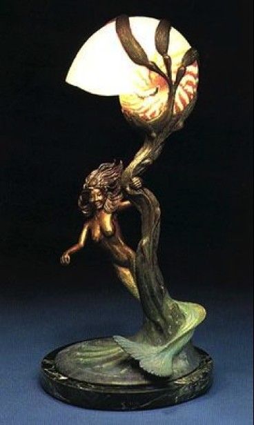 Mermaid lamp 39