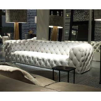 Tufted White Leather Sofa Ideas On Foter