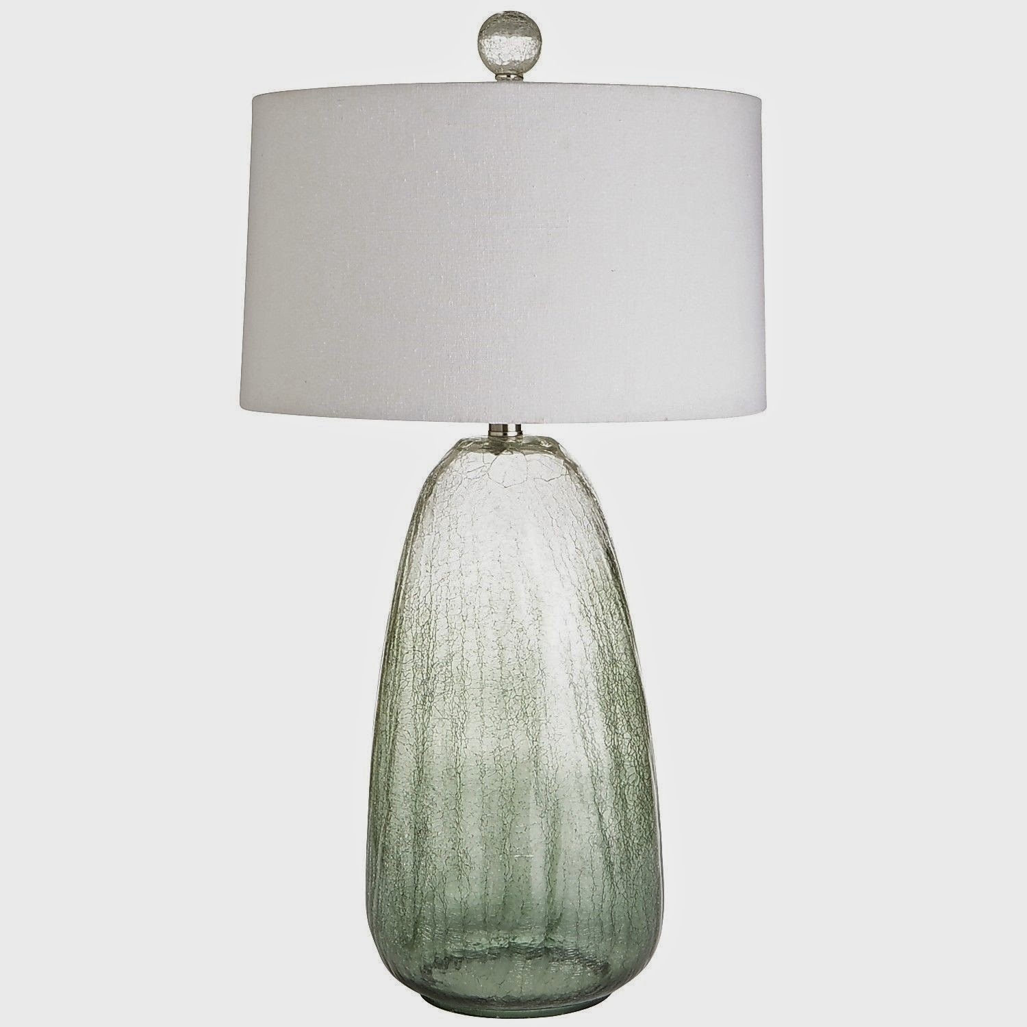 Birch lanes linden glass table lamp is a stunning gourd