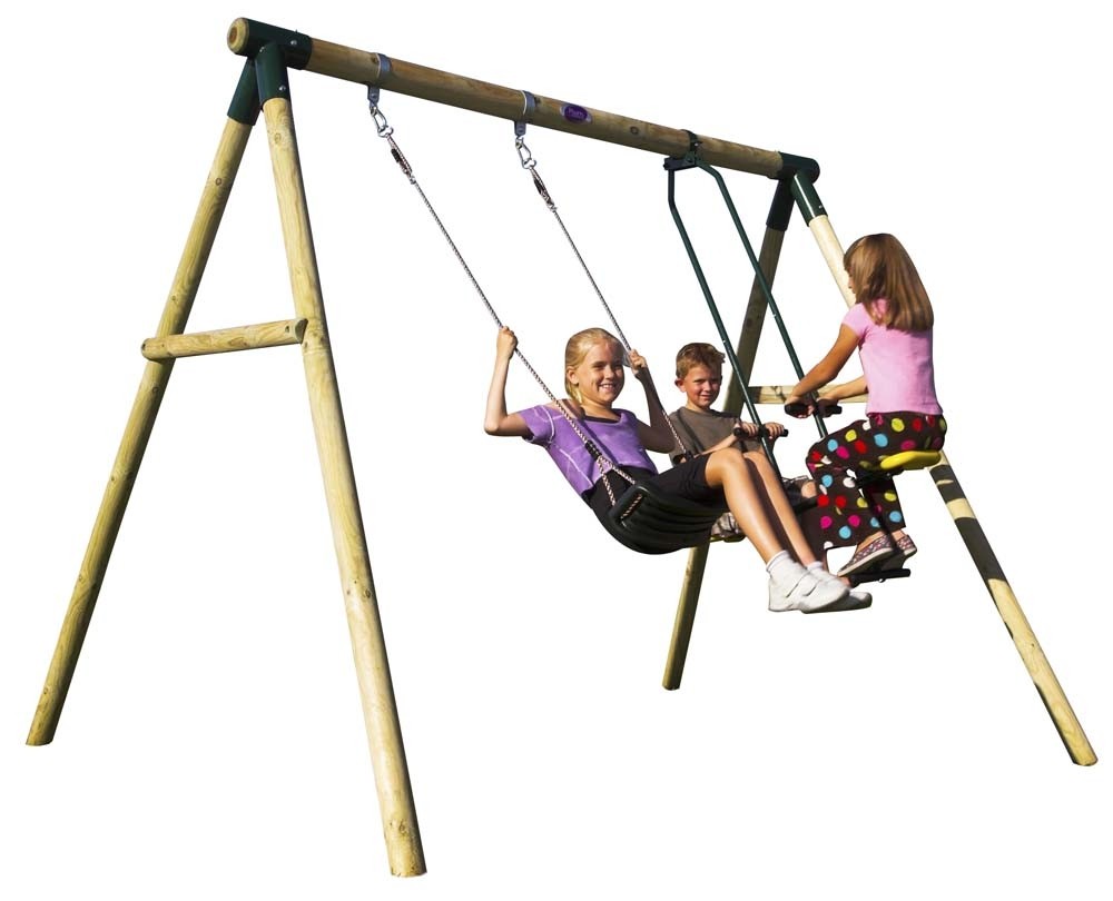Details about new wooden swing glider set wood pole pressure