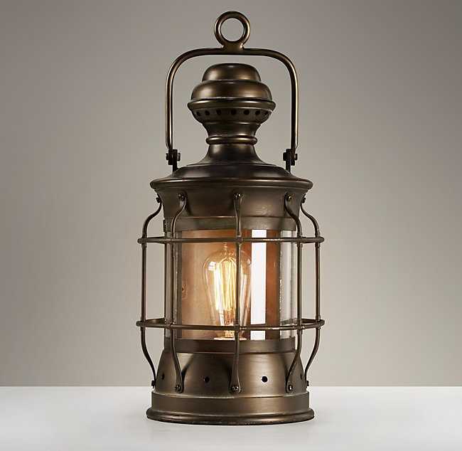 Electric Lantern Table Lamp for bedrooms to give You The Perfect Farmhouse  Look Large 15 inches Tall…See more Electric Lantern Table Lamp for bedrooms