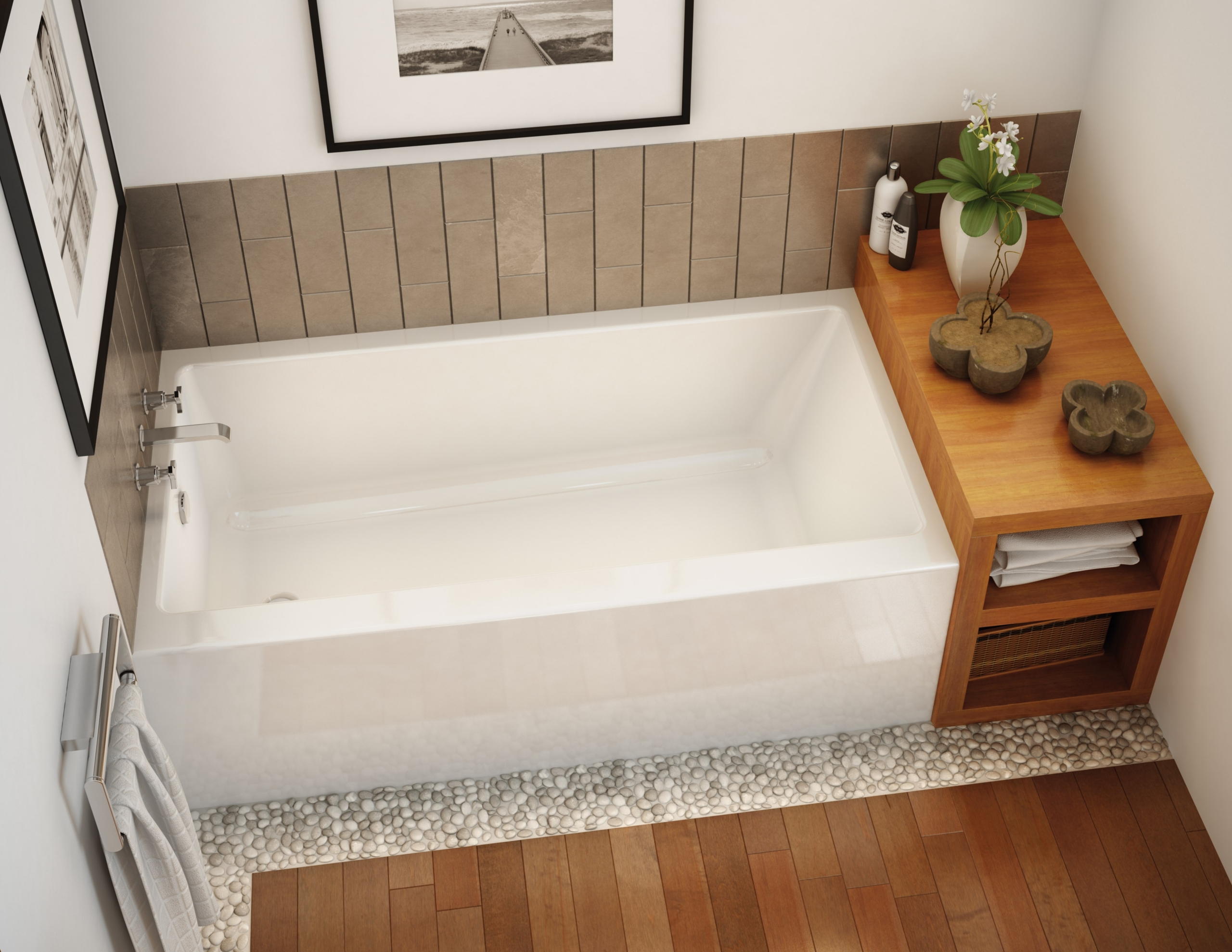 Extra wide bathtub 17