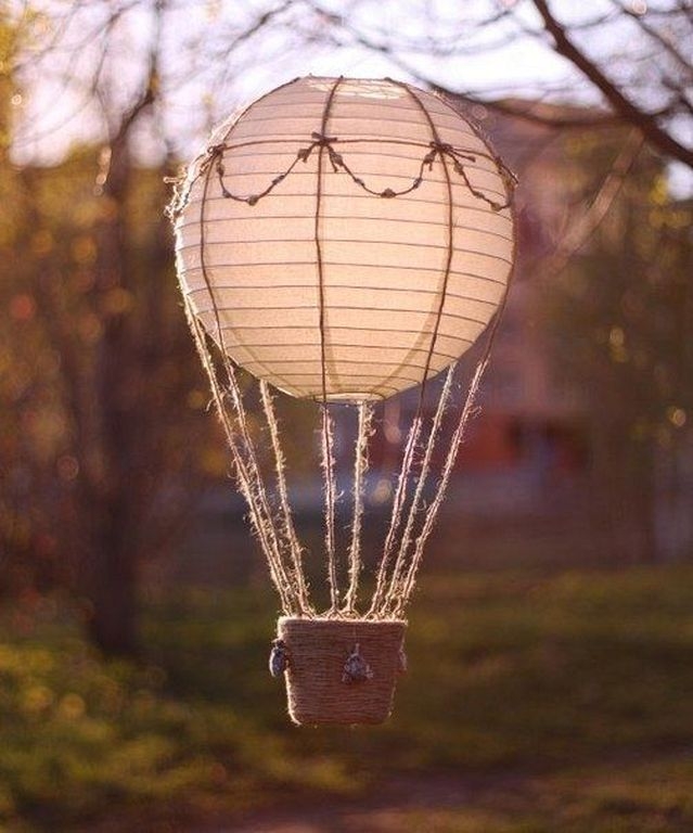 Hot air balloon light shade