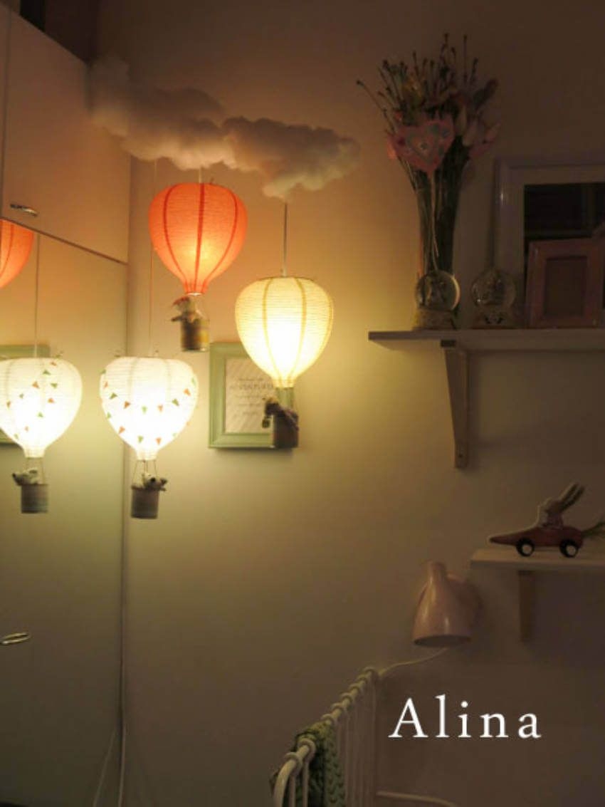 hot air balloon table lamp