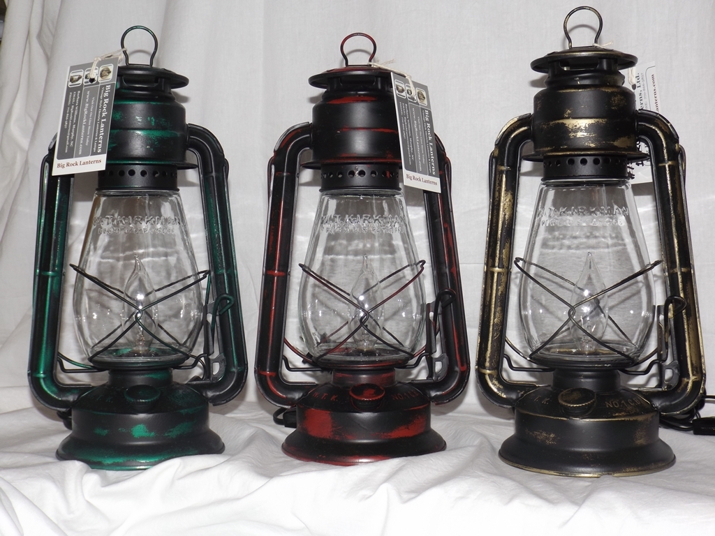 western end table lantern lamps