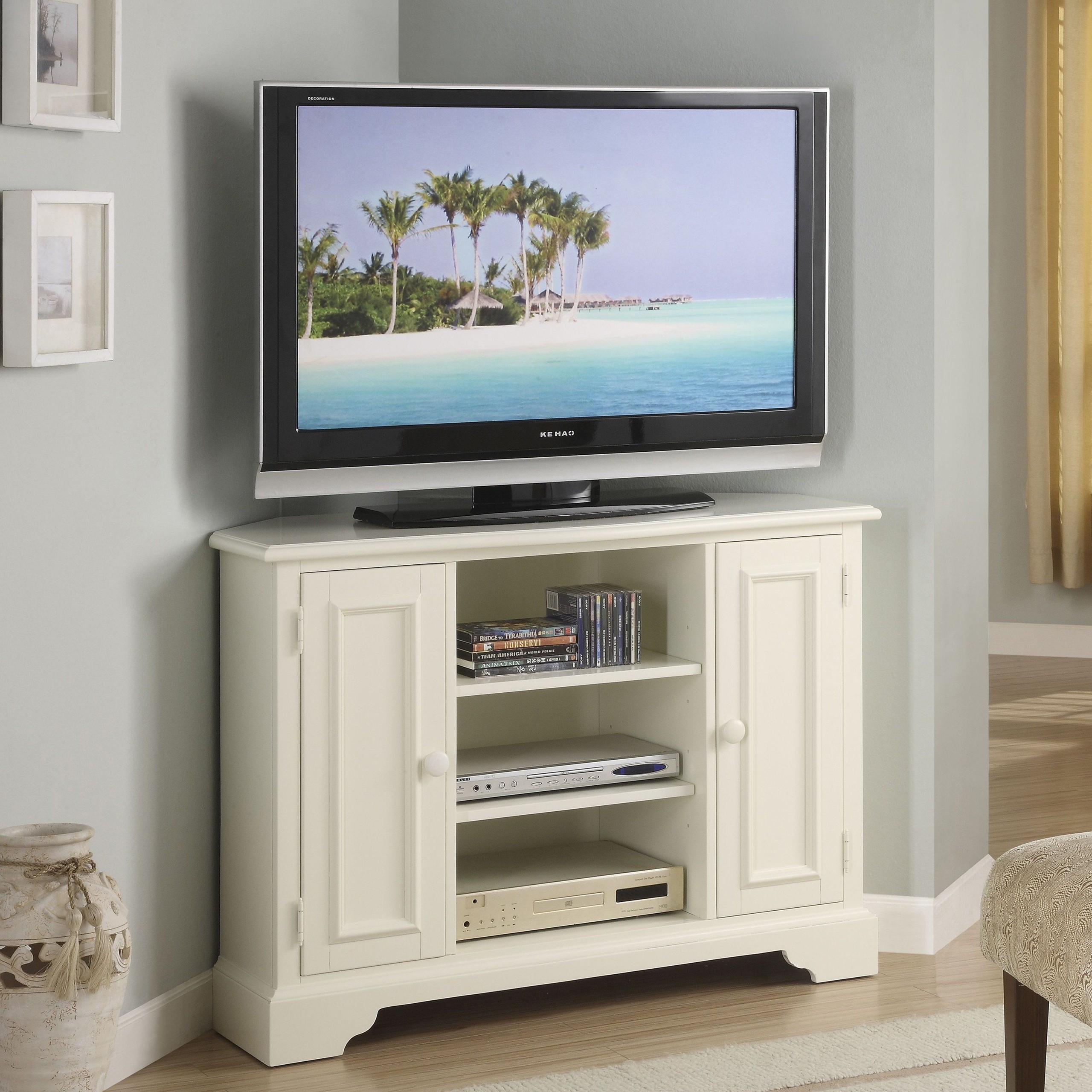 Tall Corner Tv Cabinets Foter