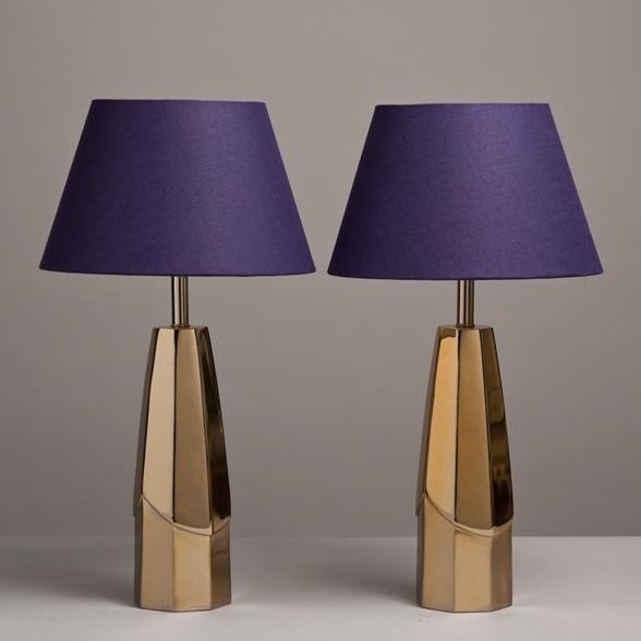 Purple lamp shades 2