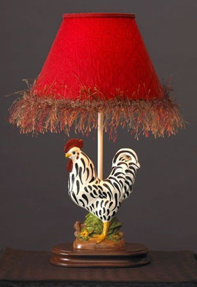Rooster lamp 19
