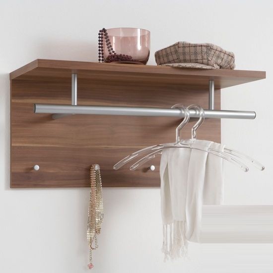 Shelf coat rack