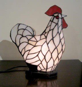 Stained glass chicken