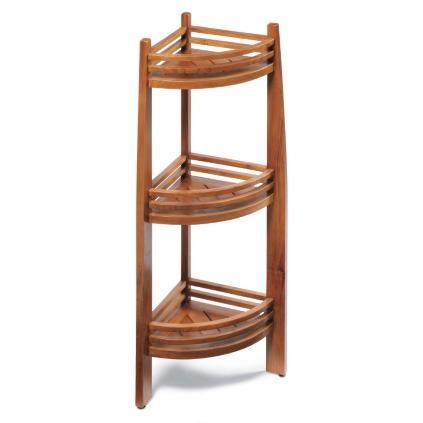 Teak Shower Caddy  Contemporary Teak Wood Shower Caddy