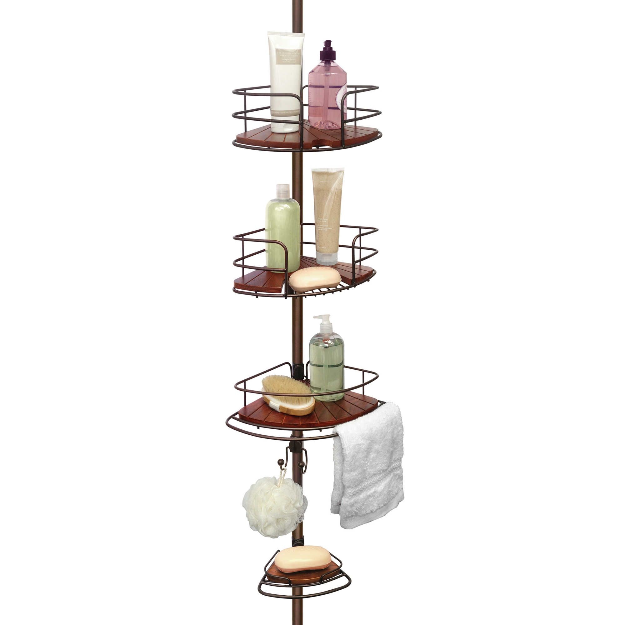 Falmer Teak Shower Caddy