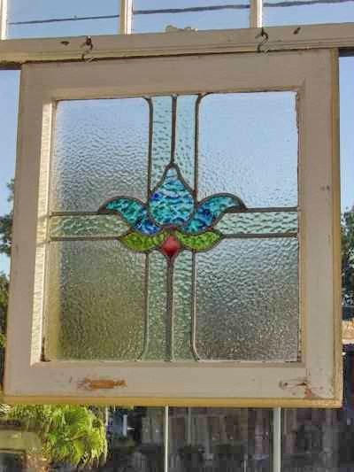 small stained glass window panels