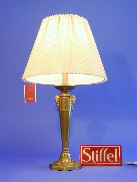 Vintage stiffel brass lamps