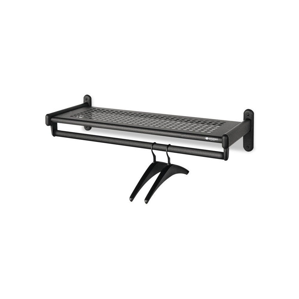 metal coat rack with shelf