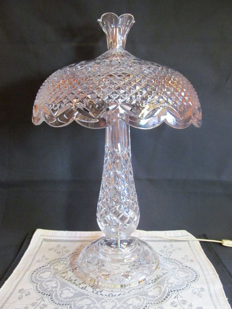 Waterford crystal table lamp 1