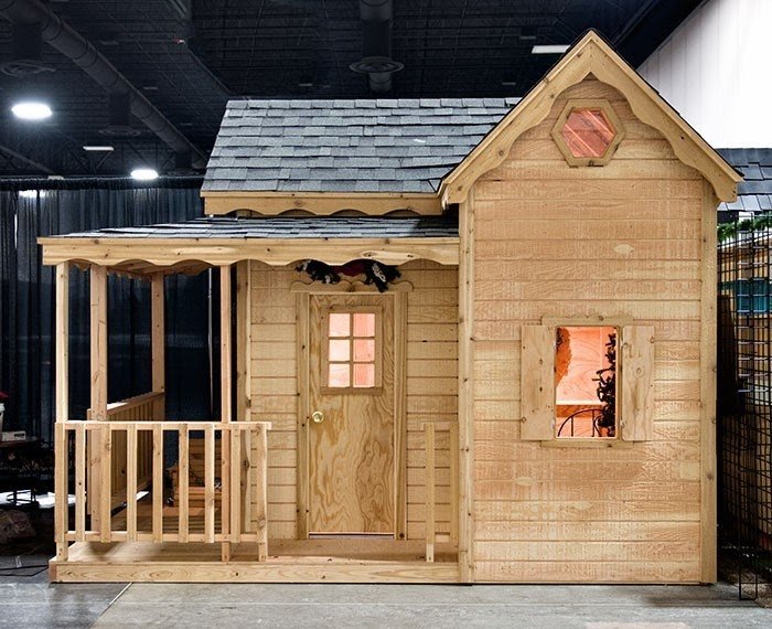 11x8 this is cute too gables kit playhouse