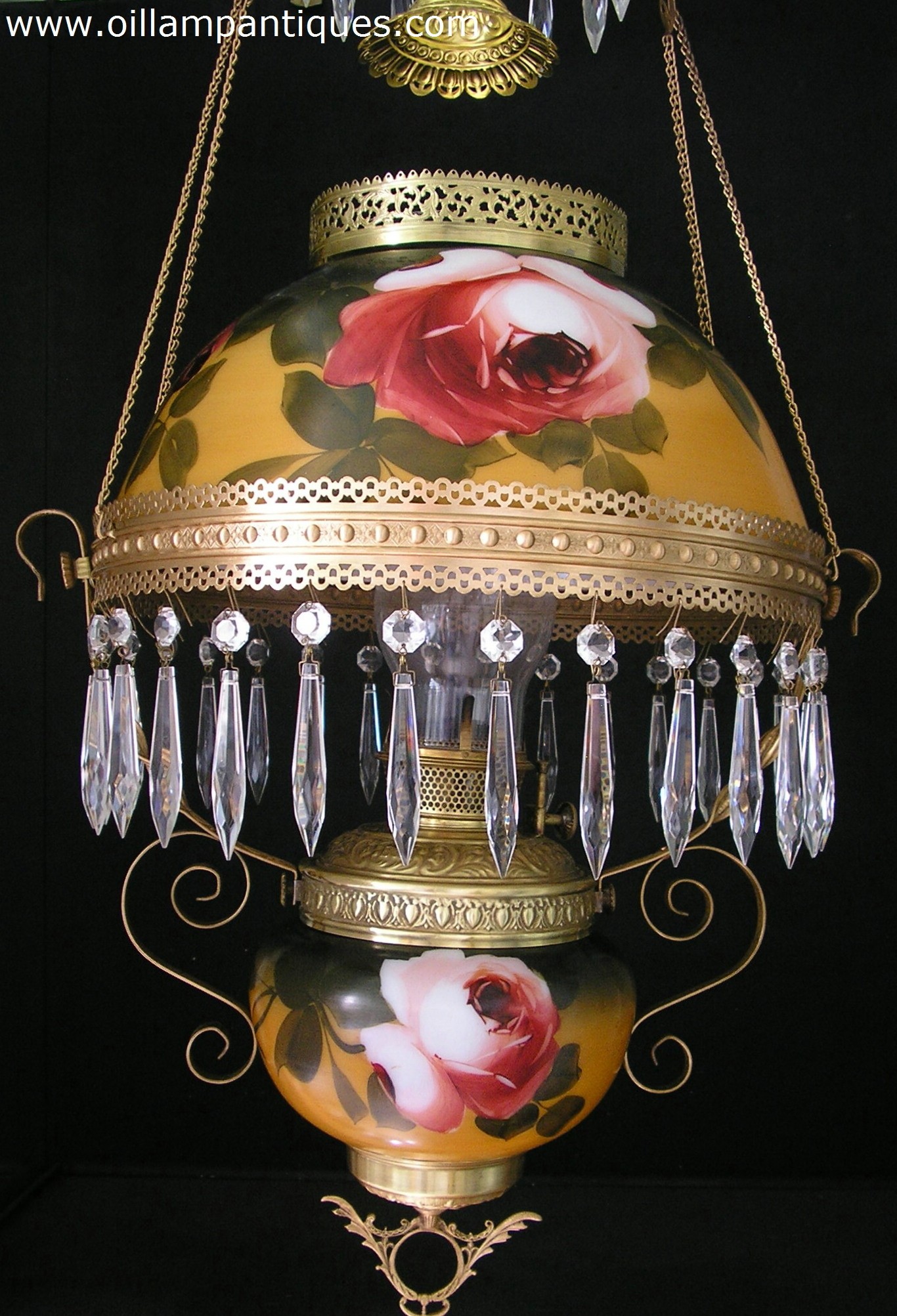 Antique Hanging Oil Lamps Ideas On Foter