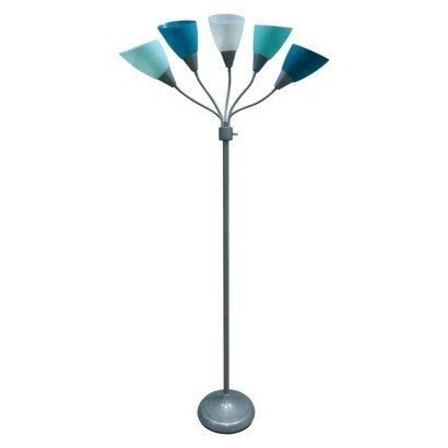 5 light floor lamp