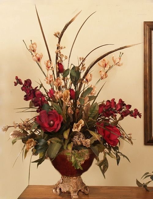 Church floral arrangements