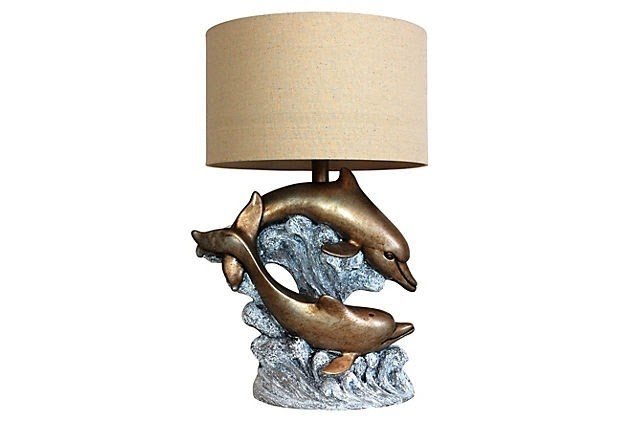 Dolphin lamp 12