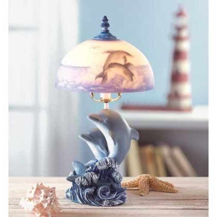 Dolphin lamp shade