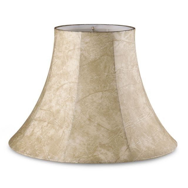 Faux leather lamp shades