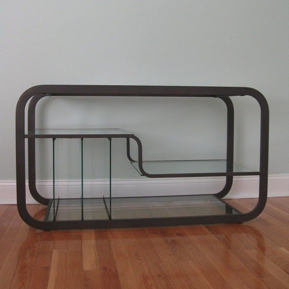 Glass and metal tv stands 14