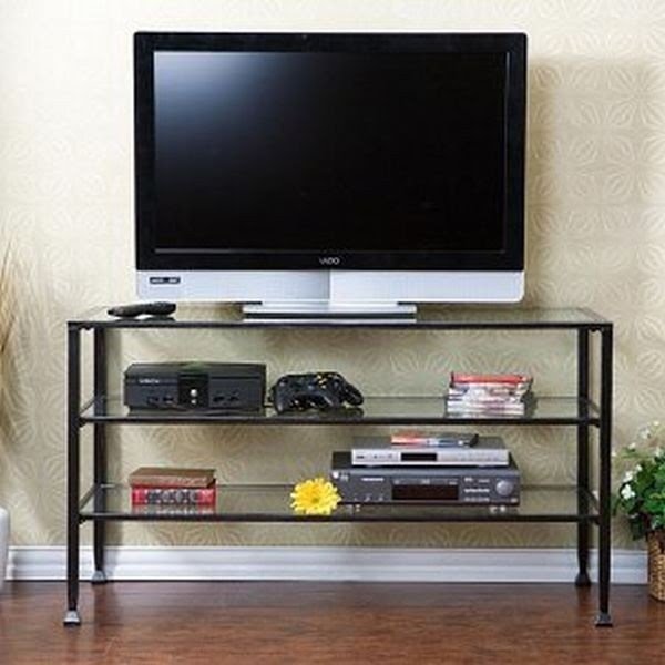 Glass and metal tv stands 9