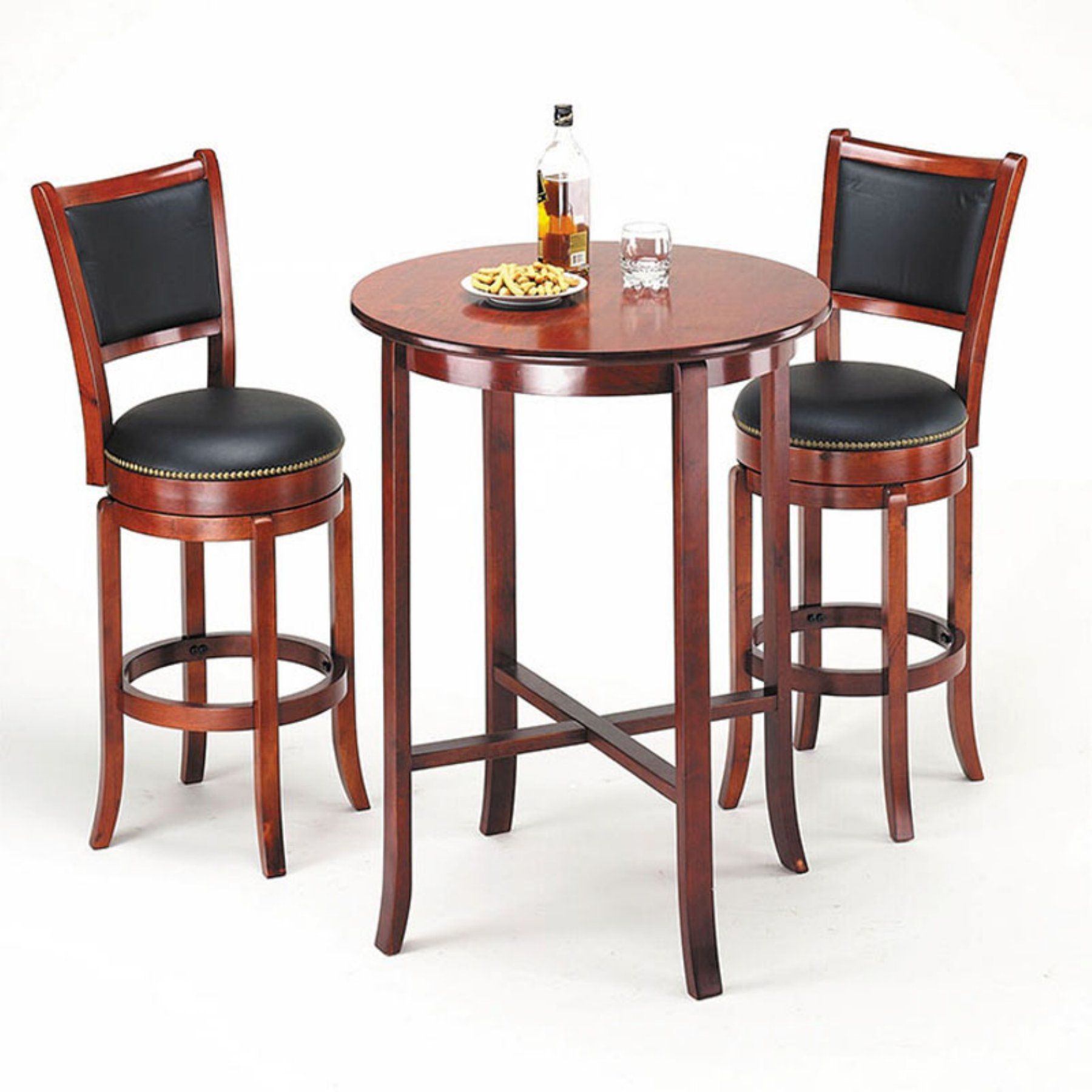 high top bar table with chairs