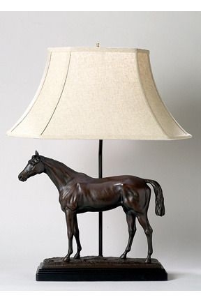 Horse lamp shade