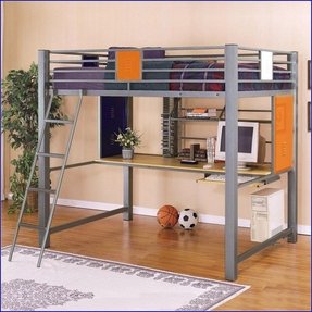 Ikea Loft Bed With Desk Underneath Bunk Beds Desks Kids Loft Bed With Desk Underneath Foter