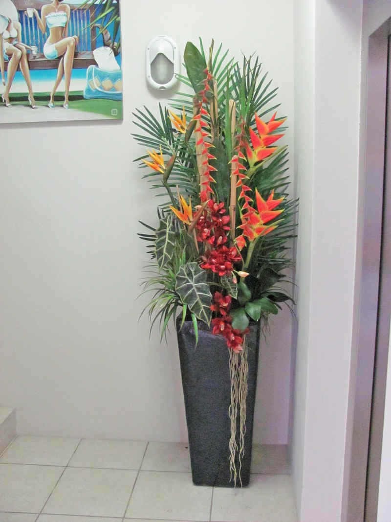 big artificial flower arrangements