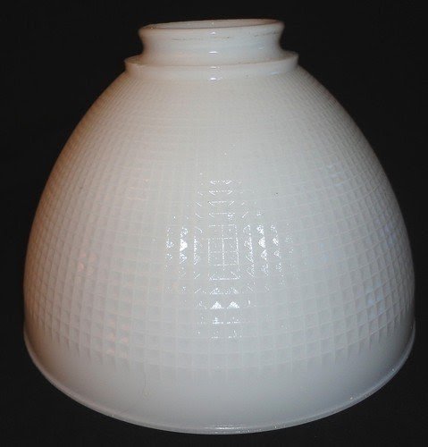 Milk glass lamp shade 25