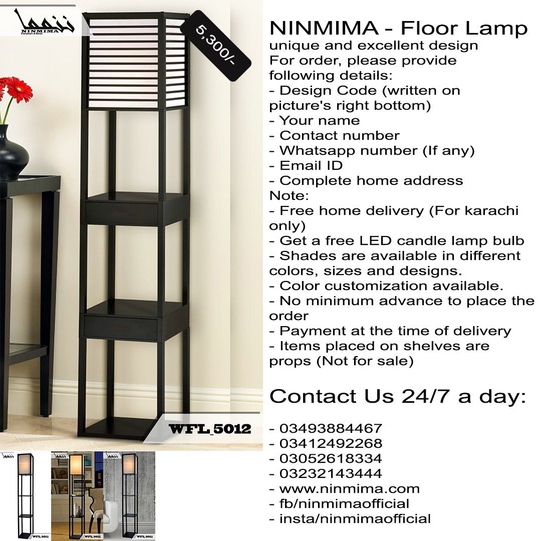 Floor Lamp With Shelves Ideas On Foter