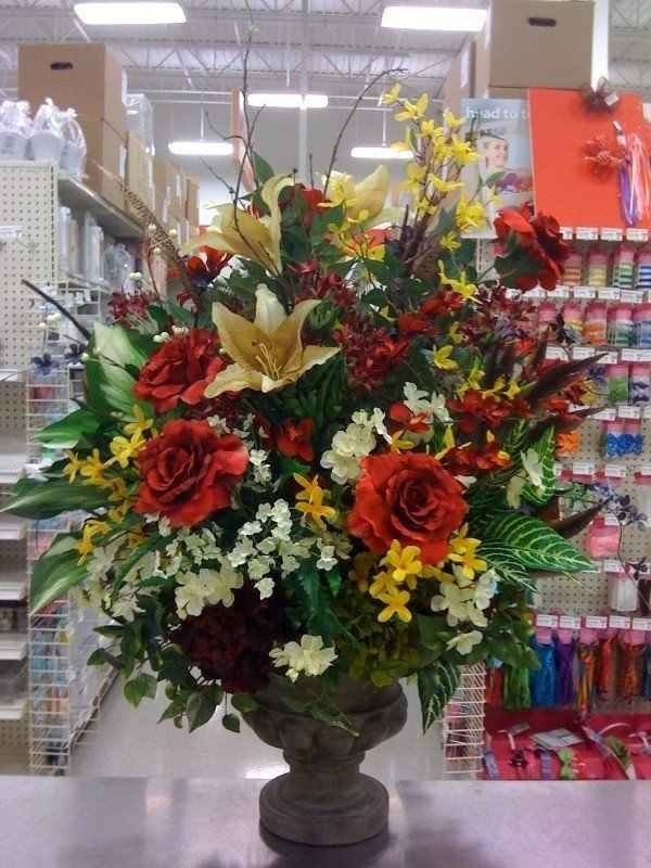 Multi color floral arrangement