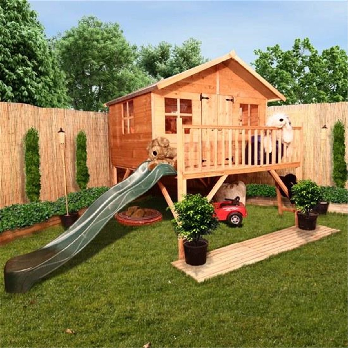 Outdoor Playhouse Kit Ideas On Foter