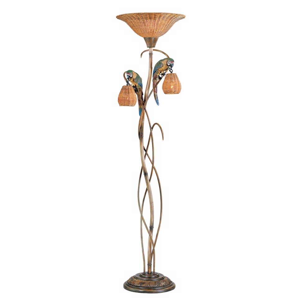 bird themed floor lamp