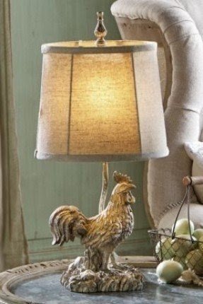 rooster table lamp