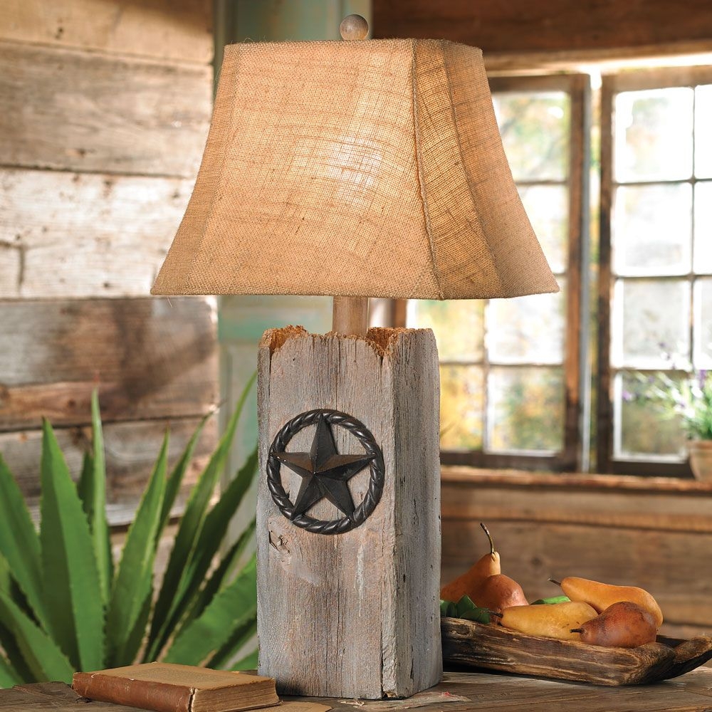 lone star table lamp